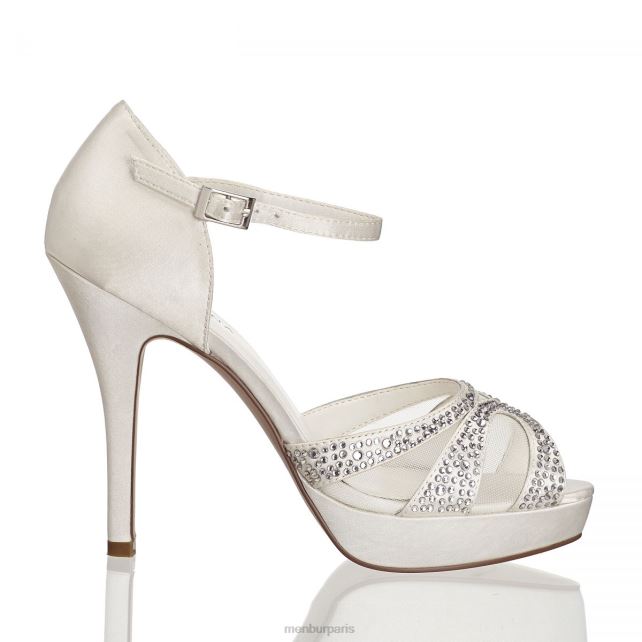 Menbur femmes Amélie DVZ862435 chaussure de mariée blanc