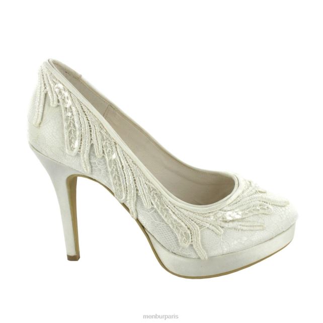 Menbur femmes Barbara DVZ862365 chaussure de mariée blanc