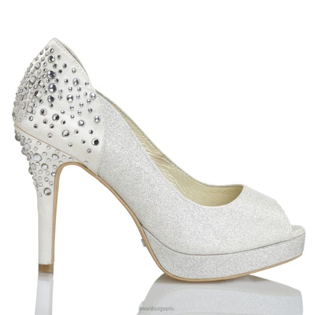 Menbur femmes Carmen DVZ862342 chaussure de mariée blanc