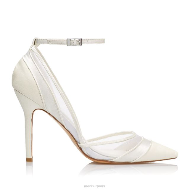 Menbur femmes Clotilde DVZ862234 chaussure de mariée blanc