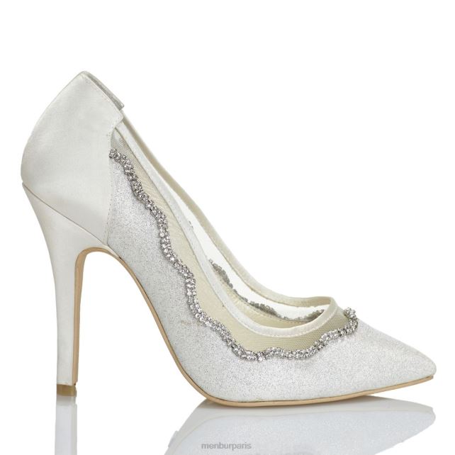 Menbur femmes Cristine DVZ862425 chaussure de mariée blanc