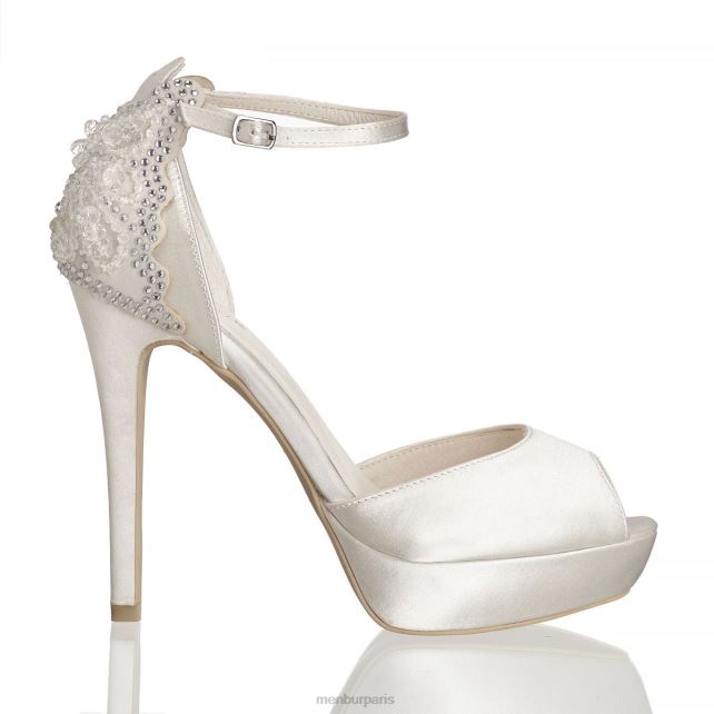 Menbur femmes Espèce DVZ862309 chaussure de mariée blanc