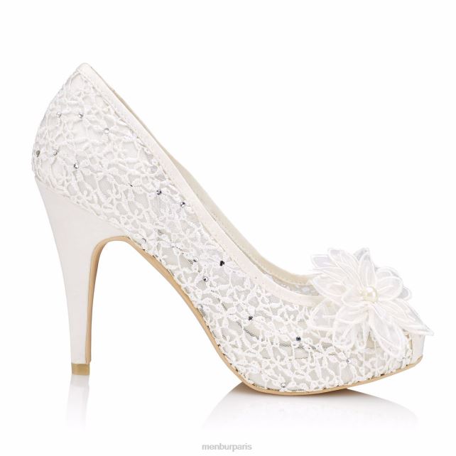 Menbur femmes Genoveva DVZ862351 chaussure de mariée blanc