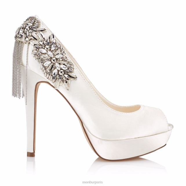 Menbur femmes Hénarès DVZ862455 chaussure de mariée blanc