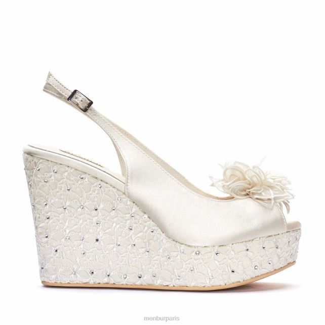Menbur femmes Inès DVZ862440 chaussure de mariée blanc