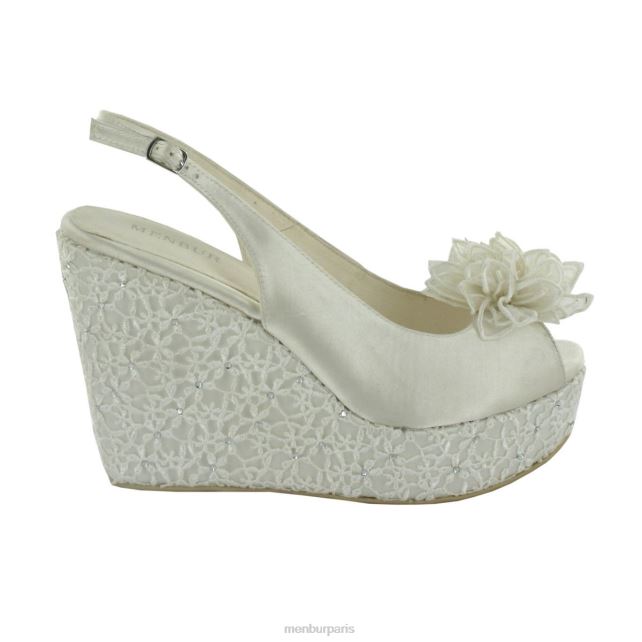 Menbur femmes Inès DVZ862440 chaussure de mariée blanc