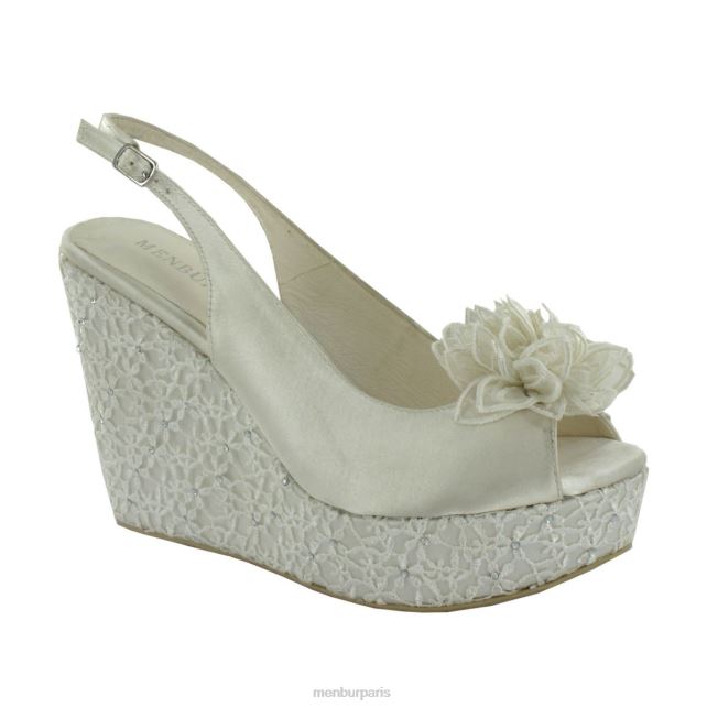 Menbur femmes Inès DVZ862440 chaussure de mariée blanc