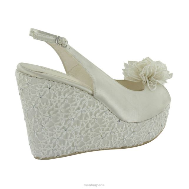 Menbur femmes Inès DVZ862440 chaussure de mariée blanc
