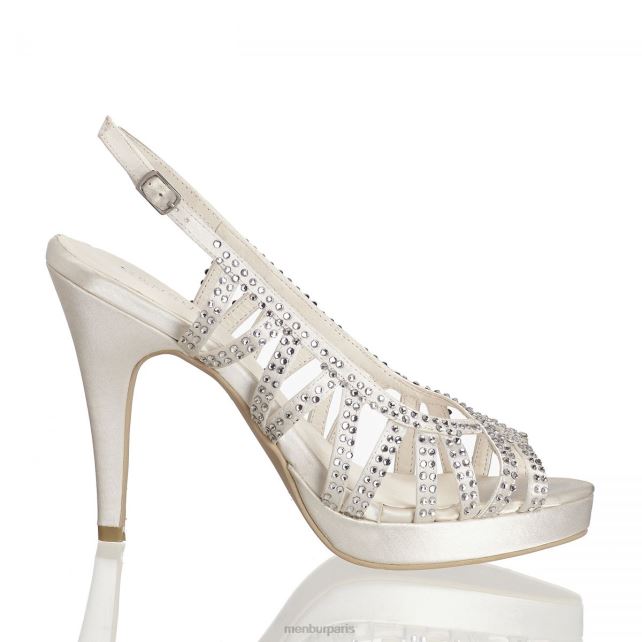 Menbur femmes Léticia DVZ862290 chaussure de mariée blanc