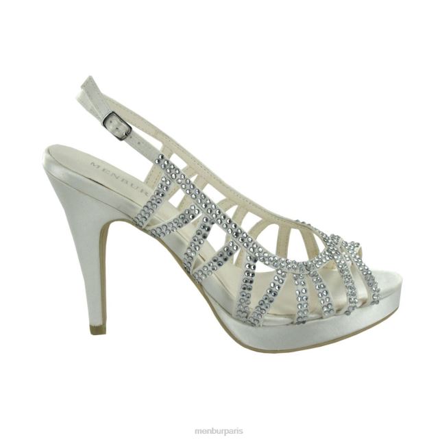 Menbur femmes Léticia DVZ862290 chaussure de mariée blanc