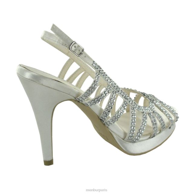 Menbur femmes Léticia DVZ862290 chaussure de mariée blanc