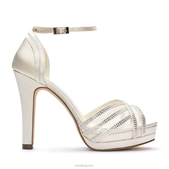 Menbur femmes Lorette DVZ862479 chaussure de mariée blanc