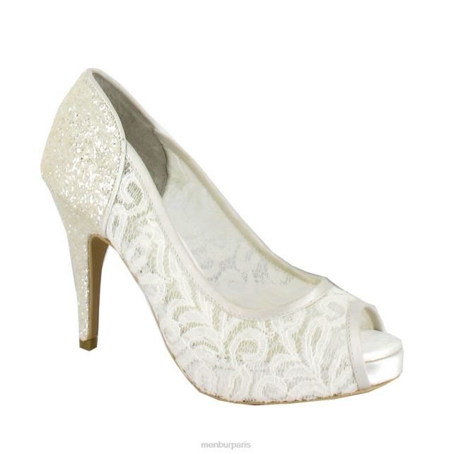 Menbur femmes Lotti DVZ862285 chaussure de mariée blanc