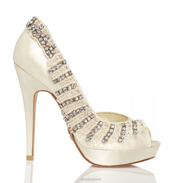 Menbur femmes Lucilda DVZ862409 chaussure de mariée blanc