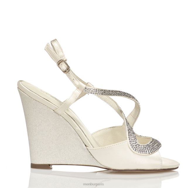 Menbur femmes Maria Del Mar DVZ862221 chaussure de mariée blanc