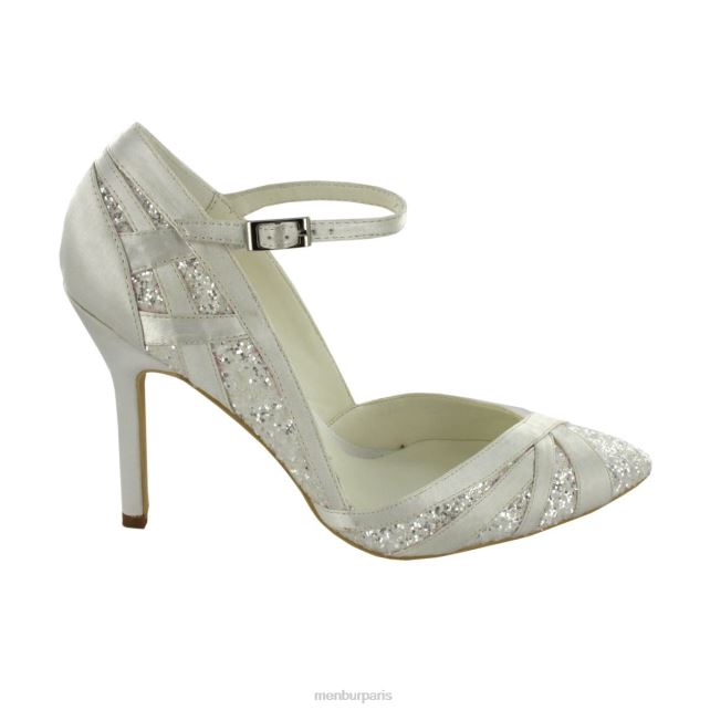 Menbur femmes Pauline DVZ862235 chaussure de mariée blanc