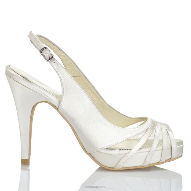 Menbur femmes Paulova DVZ862294 chaussure de mariée blanc