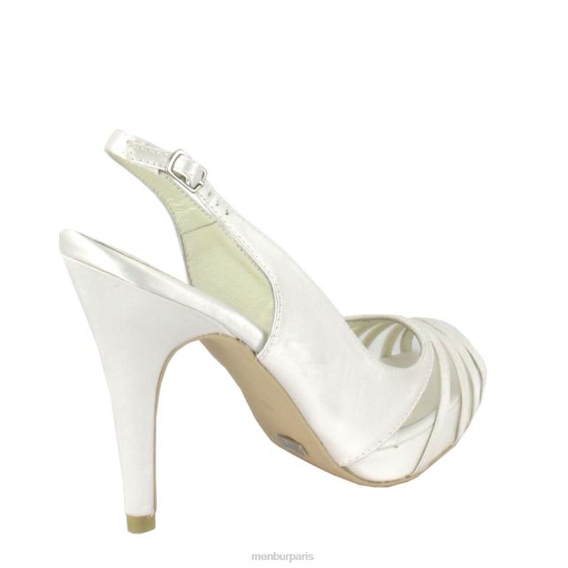 Menbur femmes Paulova DVZ862294 chaussure de mariée blanc