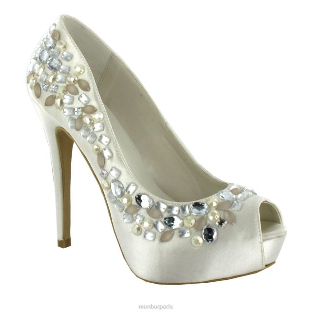 Menbur femmes Sofia DVZ862328 chaussure de mariée blanc