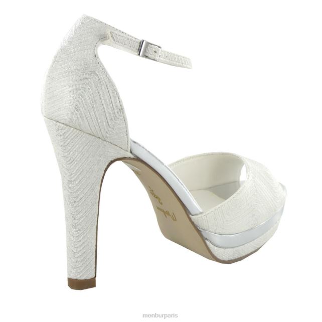 Menbur femmes Thérèse DVZ862300 chaussure de mariée blanc
