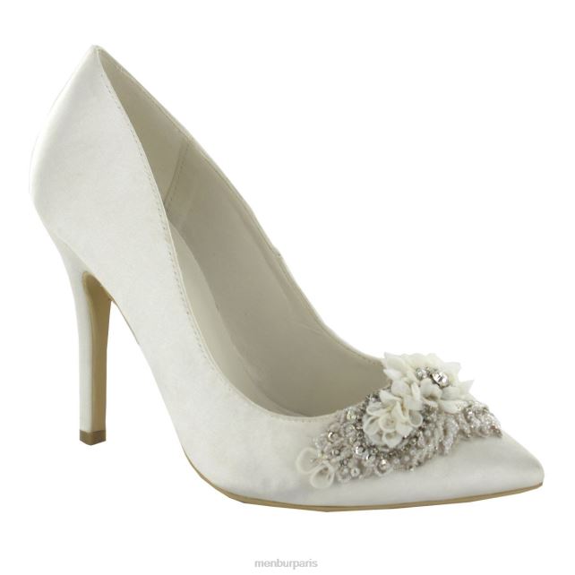 Menbur femmes agripine DVZ862226 chaussure de mariée blanc