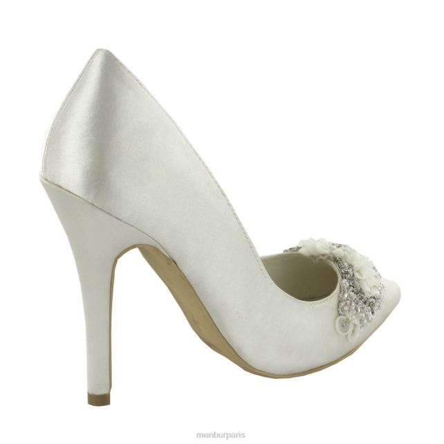 Menbur femmes agripine DVZ862226 chaussure de mariée blanc