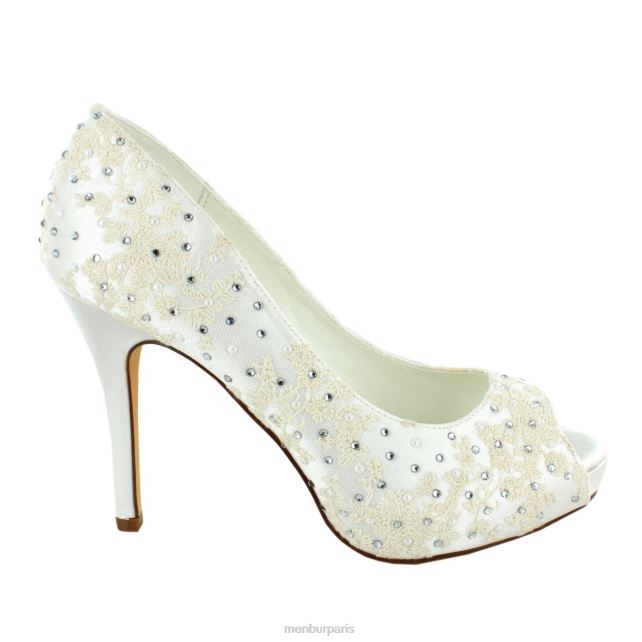 Menbur femmes alégria DVZ862216 chaussure de mariée blanc