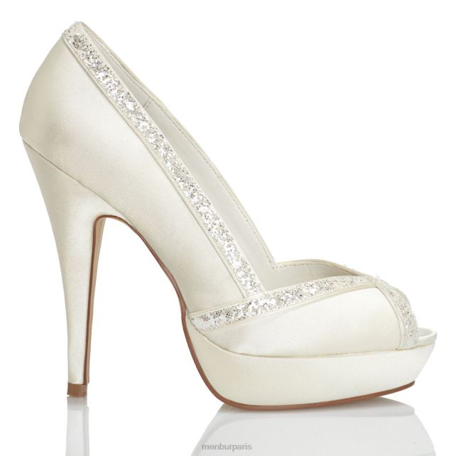 Menbur femmes almudena DVZ862430 chaussure de mariée blanc