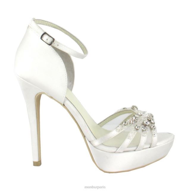 Menbur femmes andréa DVZ862297 chaussure de mariée blanc