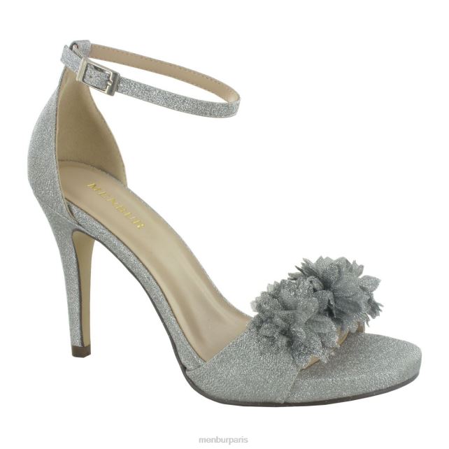 Menbur femmes arzano DVZ862395 chaussure de mariée argent