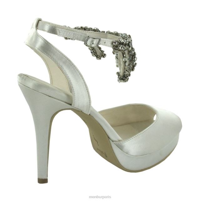 Menbur femmes blanche DVZ862307 chaussure de mariée blanc