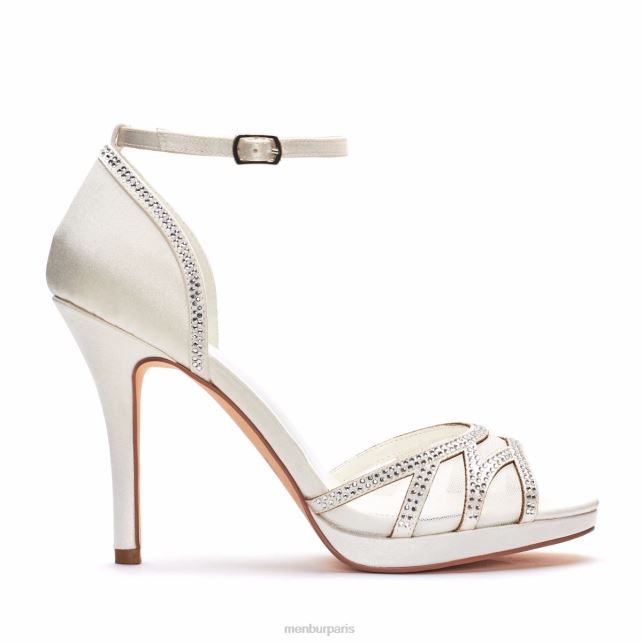 Menbur femmes blanche DVZ862403 chaussure de mariée blanc
