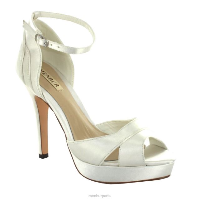 Menbur femmes casandre DVZ862275 chaussure de mariée blanc