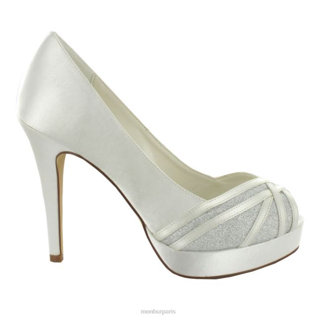 Menbur femmes chatte DVZ862344 chaussure de mariée blanc