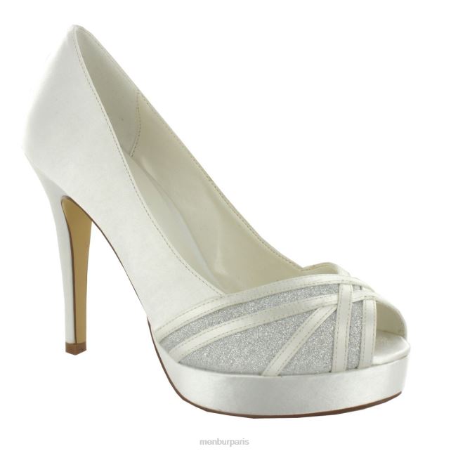 Menbur femmes chatte DVZ862344 chaussure de mariée blanc