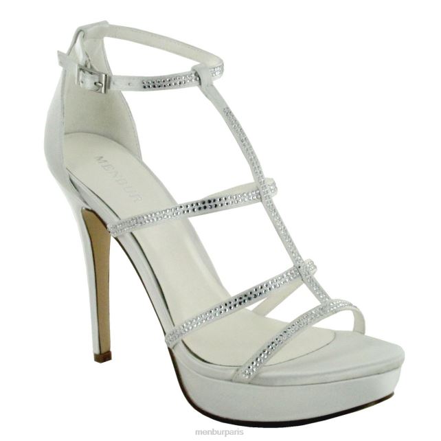 Menbur femmes copélia DVZ862491 chaussure de mariée blanc