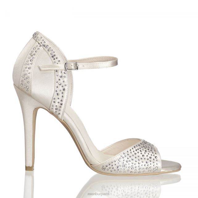 Menbur femmes cristal DVZ862434 chaussure de mariée blanc