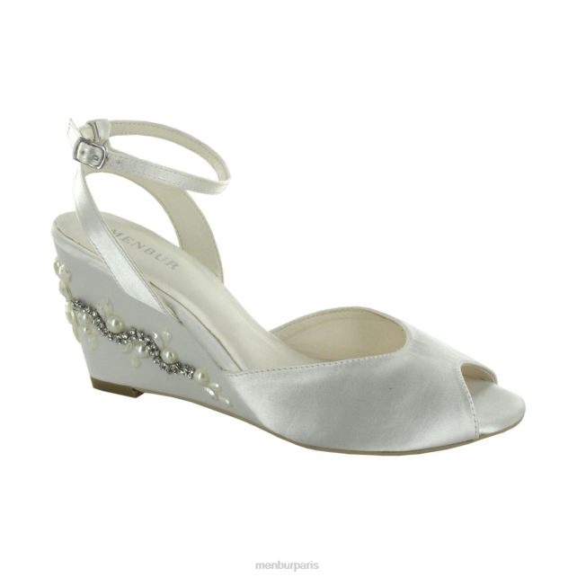 Menbur femmes estela DVZ862320 chaussure de mariée blanc