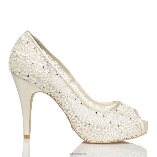 Menbur femmes halti DVZ862318 chaussure de mariée blanc