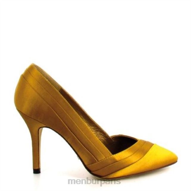Menbur femmes jument DVZ862266 chaussure de mariée jaune