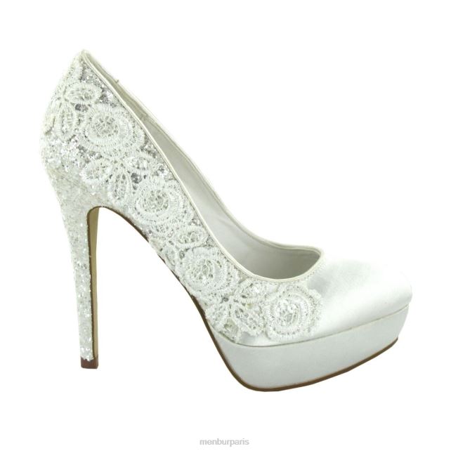 Menbur femmes martine DVZ862436 chaussure de mariée blanc