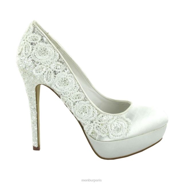 Menbur femmes martine DVZ862436 chaussure de mariée blanc