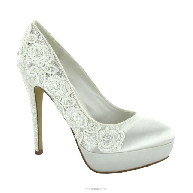 Menbur femmes martine DVZ862436 chaussure de mariée blanc