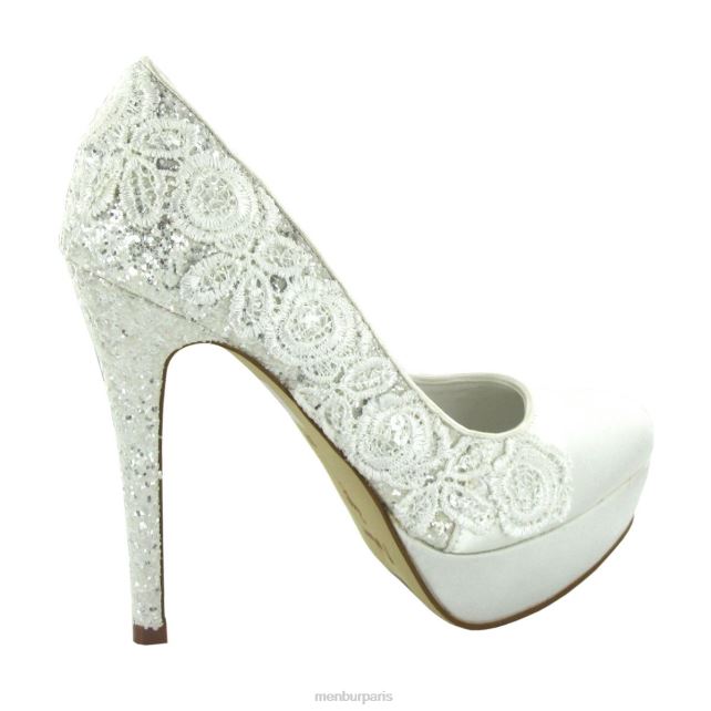 Menbur femmes martine DVZ862436 chaussure de mariée blanc