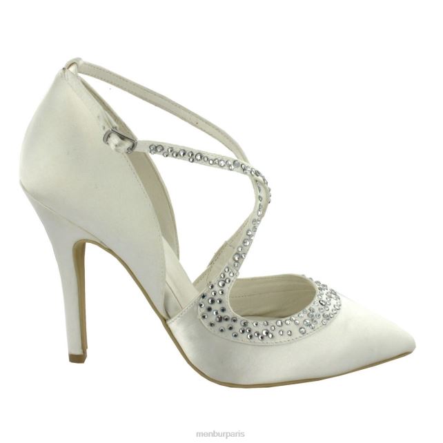 Menbur femmes martine DVZ862442 chaussure de mariée blanc