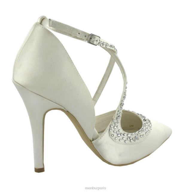 Menbur femmes martine DVZ862442 chaussure de mariée blanc