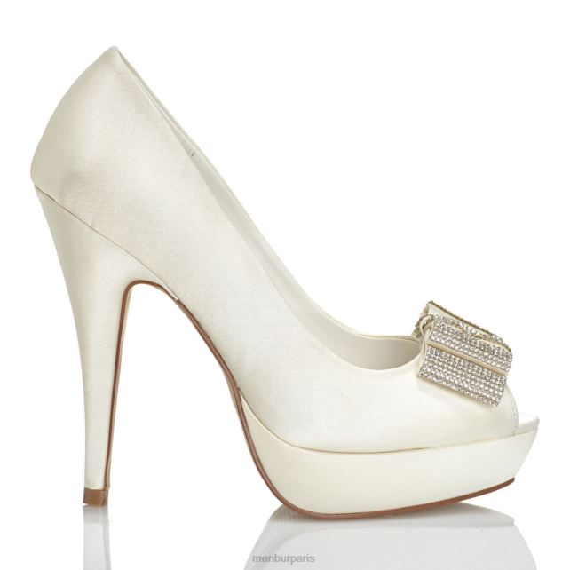Menbur femmes montse DVZ862327 chaussure de mariée blanc