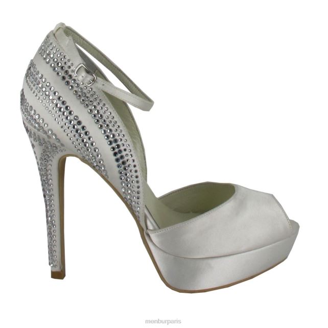Menbur femmes paloma DVZ862260 chaussure de mariée blanc