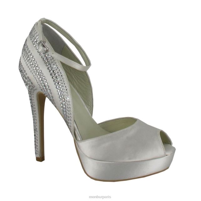 Menbur femmes paloma DVZ862260 chaussure de mariée blanc