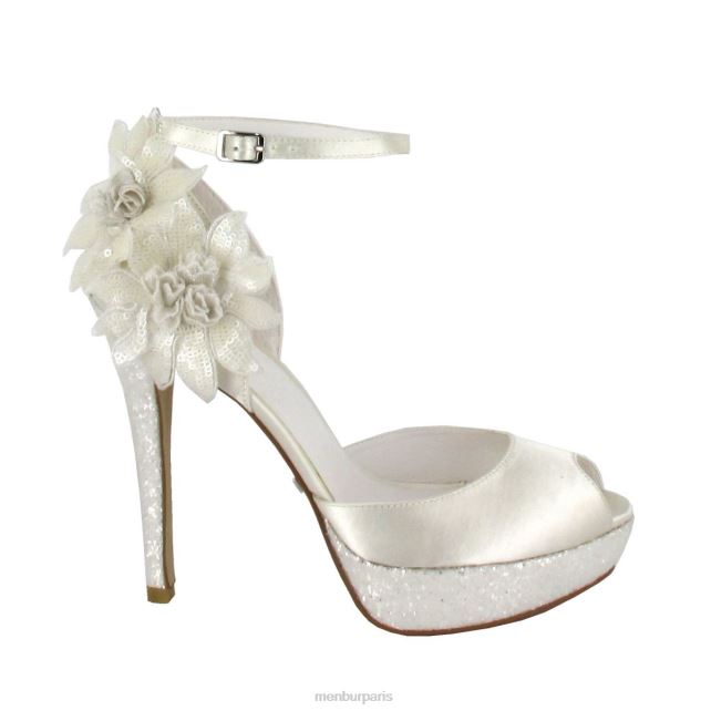 Menbur femmes pilier DVZ862274 chaussure de mariée blanc